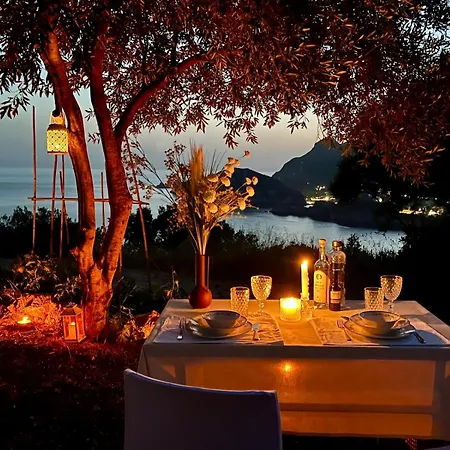Private Pyrgos - Heated Pool & Sea View - Walking Distance From Beaches & *