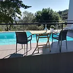 Private Pyrgos - Heated Pool & Sea View - Walking Distance From Beaches & Vila Liapades